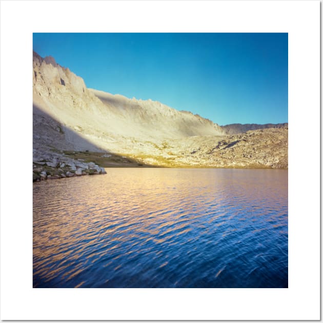 View of Guitar lake from Whitney trail. Shoot on film. Wall Art by va103